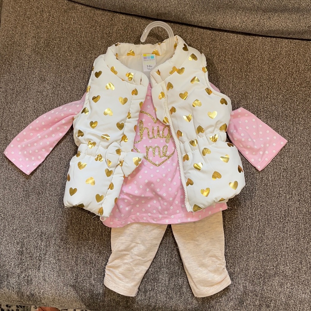 Baby girl 3 piece set